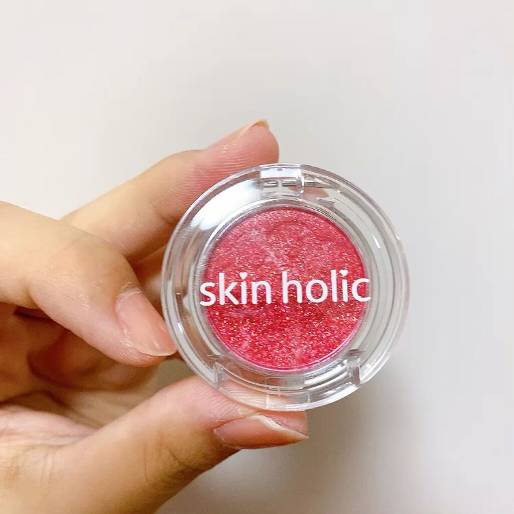 SHシャドウ/skin holic/単色アイシャドウの動画クチコミ3つ目