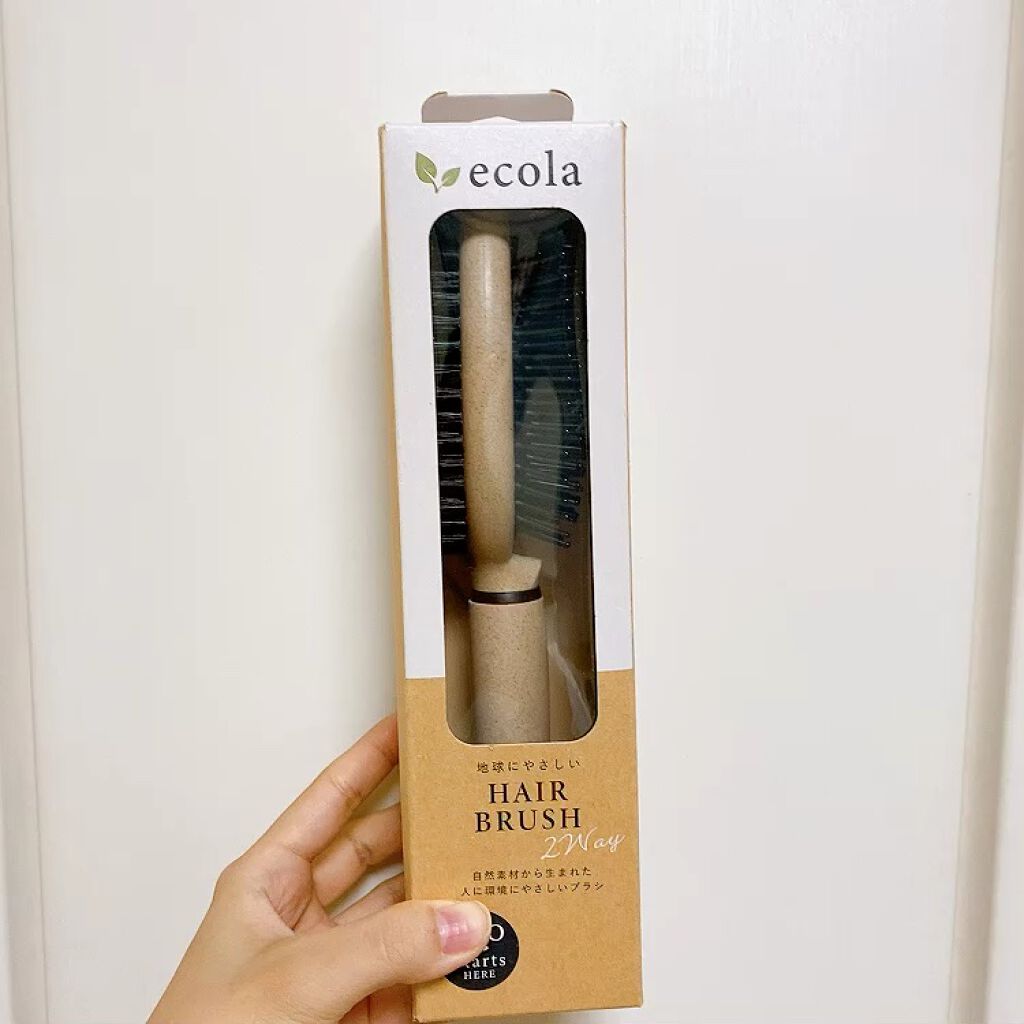 フェイスブラシL/ecola/メイクブラシを使ったクチコミ（1枚目）