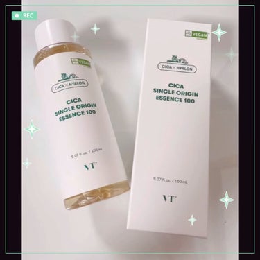 VT CICA シングルオリジンエッセンス100のクチコミ「【VT Cosmetics】
シカシングルオリジンエッセンス100

リピート中の、大好きなシ.....」（1枚目）