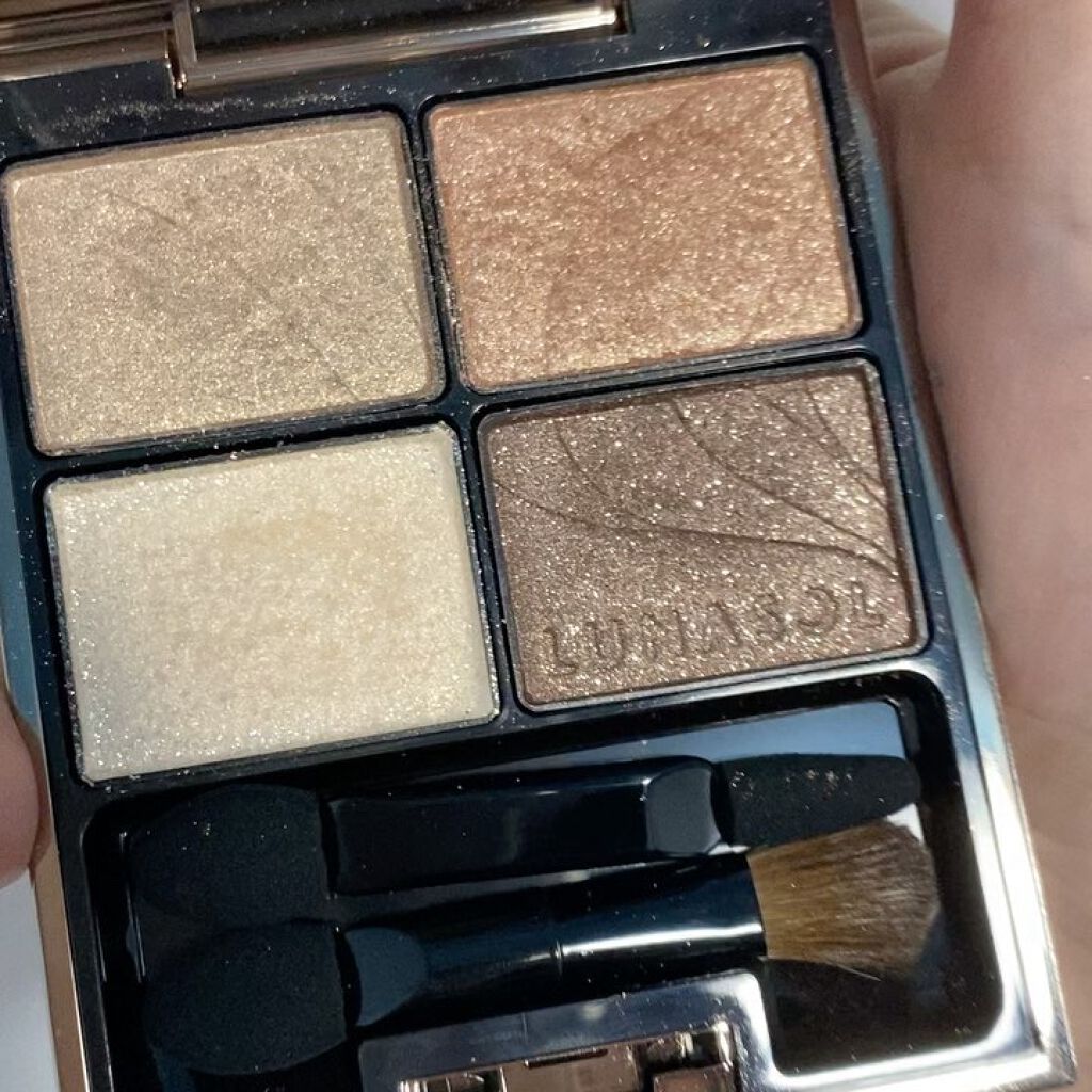 セントフォルムアイズ/LUNASOL/アイシャドウパレットの動画クチコミ5つ目