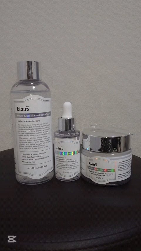 フレッシュリージュースドビタミンドロップ(35ml)/Klairs/美容液を使ったクチコミ（1枚目）