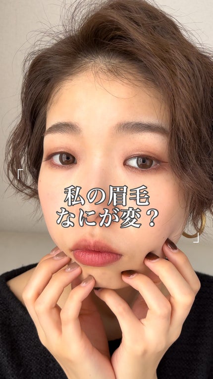 超細芯アイブロウ/CEZANNE/アイブロウペンシルの人気ショート動画