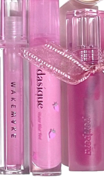 ウォーターブラーティント/dasique/リップティントの人気ショート動画