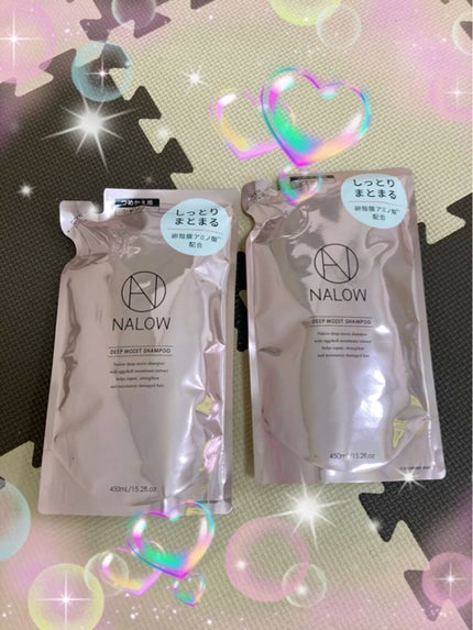 ディープモイスト シャンプー/トリートメント/NALOW/市販シャンプーを使ったクチコミ(1枚目)