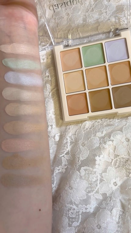 プロコンシーラーパレット/dasique/パレットコンシーラーの人気ショート動画