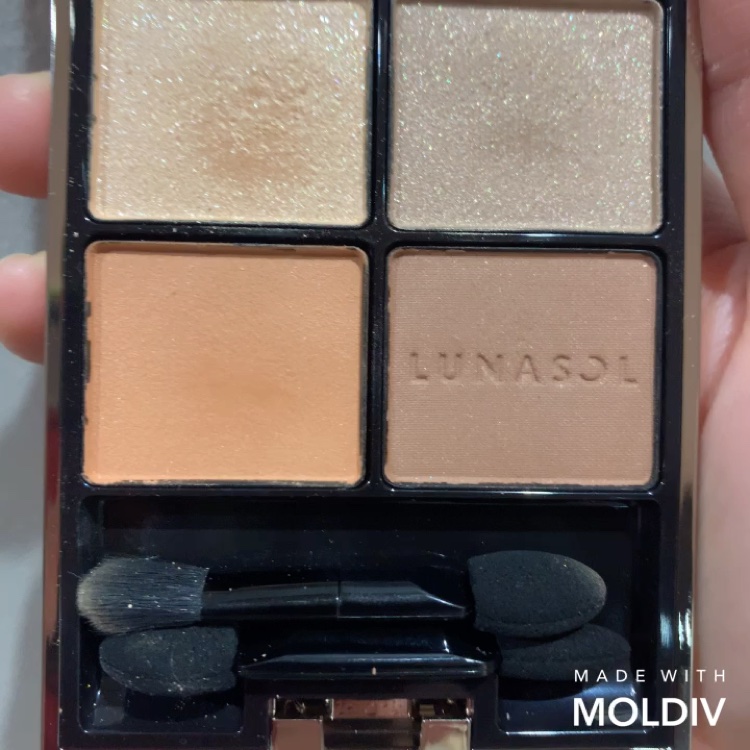 アイカラーレーション/LUNASOL/アイシャドウパレットを使ったクチコミ（2枚目）