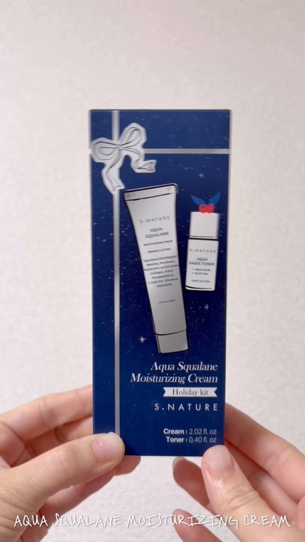 アクアスクワランモイスチャークリーム/S.NATURE/フェイスクリームの人気ショート動画