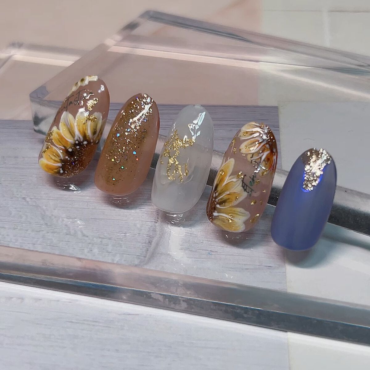 トリコカラージェル/ARKEY TOKYO/ジェルネイルを使ったクチコミ（1枚目）