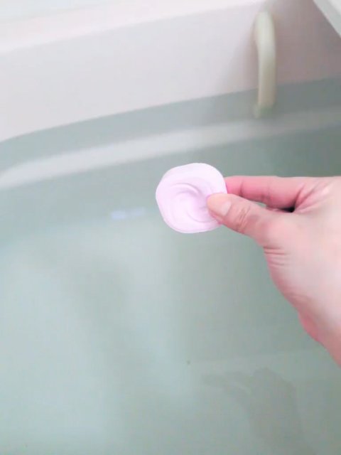 バブとろける白桃の香り/花王/炭酸系入浴剤を使ったクチコミ（2枚目）