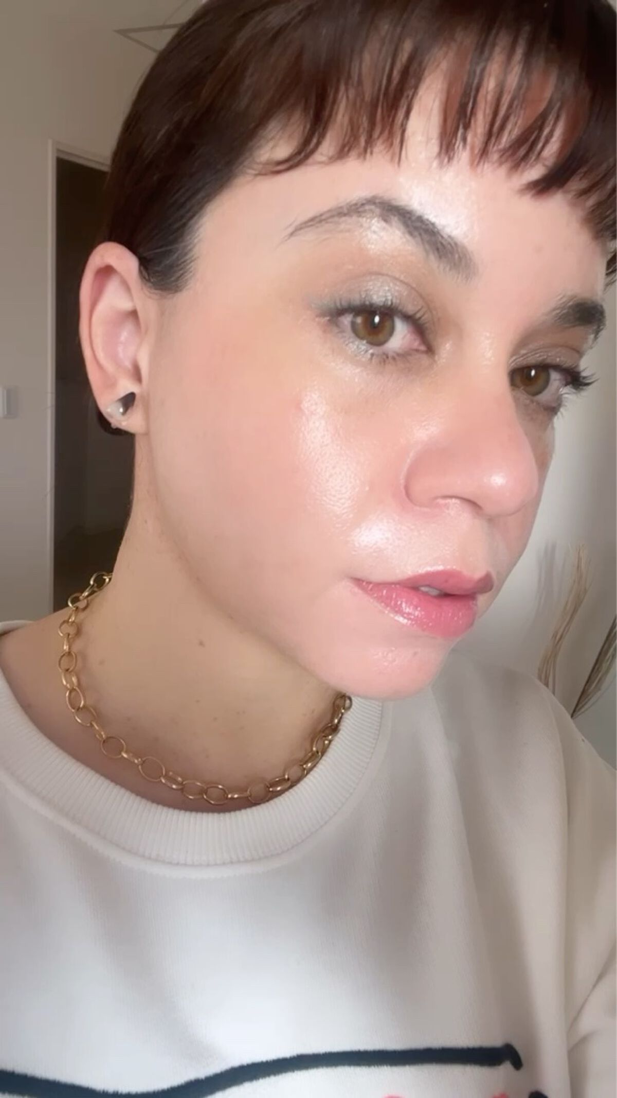 トゥルーディメンションラディアンスバーム/hince/スティックハイライトを使ったクチコミ（2枚目）