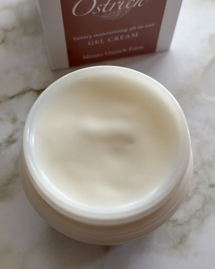 オストリッチジェルクリーム/美里オーストリッチファーム/フェイスクリームの動画クチコミ2つ目