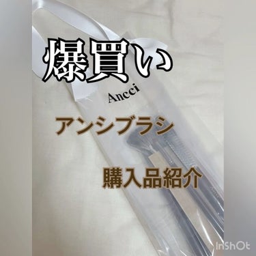 ANC 102S/Ancci brush/メイクブラシを使ったクチコミ（1枚目）