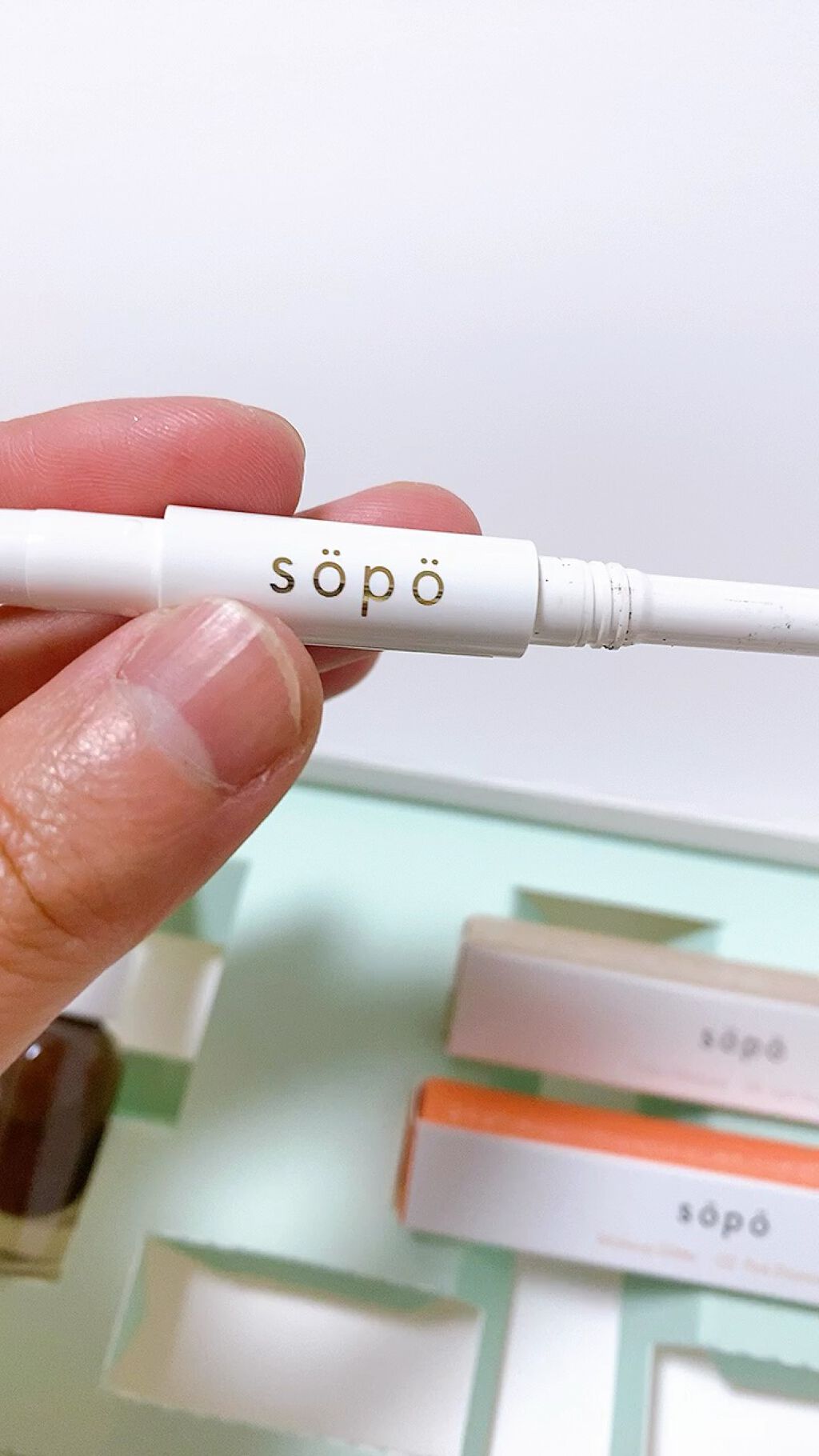 パウダー&ライナー/sopo/スティックアイシャドウの動画クチコミ5つ目