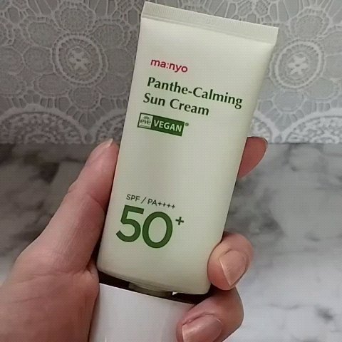 パンテカーミング サンクリーム/manyo/日焼け止めクリームを使ったクチコミ（3枚目）