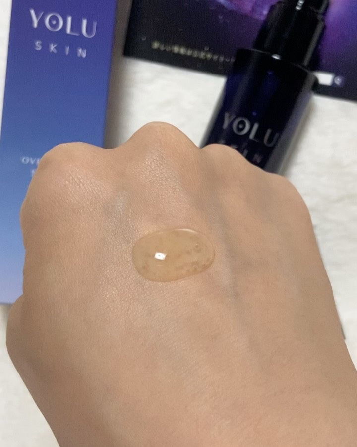 ヨル スキン オーバーナイトセラム クリア/YOLU/美容液の動画クチコミ4つ目