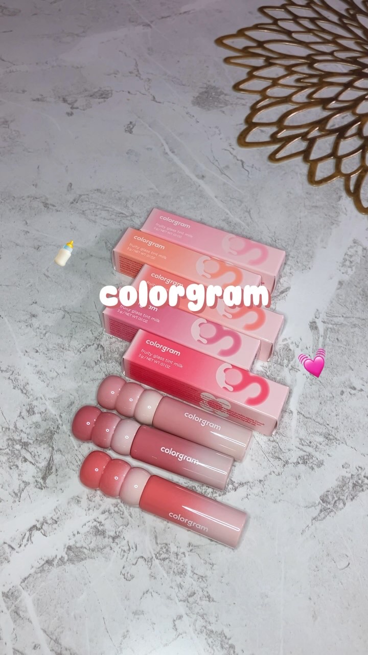 カラーグラム タンフルグラスティントミルク/Colorgram/リップティントを使ったクチコミ（1枚目）