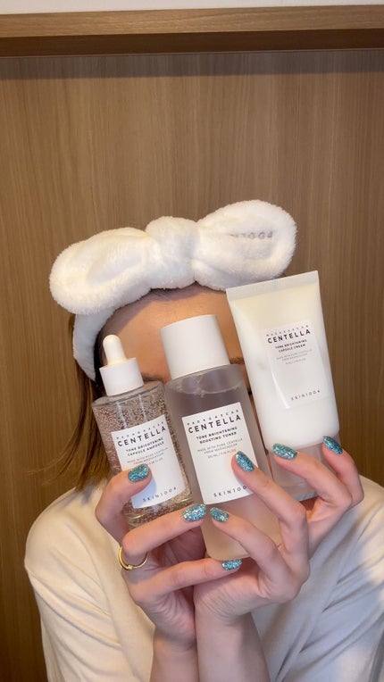 トーンブライトニング トーンアップサンスクリーン/SKIN1004/日焼け止めクリームの動画クチコミ2つ目