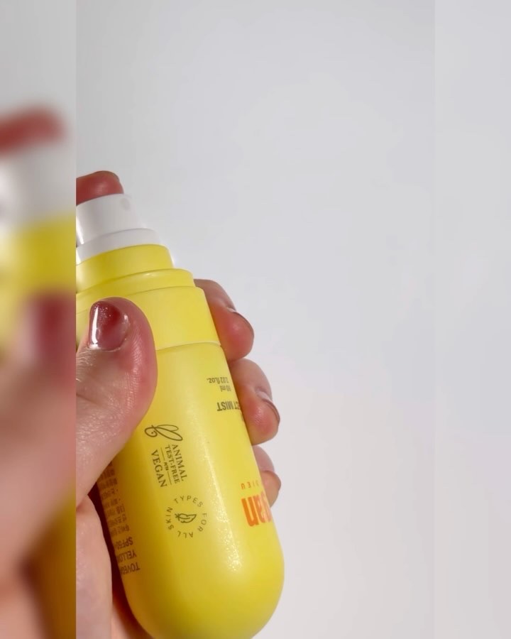 カラーフードシリーズ イエローUVサンプロテクトミスト SPF50+ PA+++/Tovegan/日焼け止めミスト・スプレーを使ったクチコミ（3枚目）