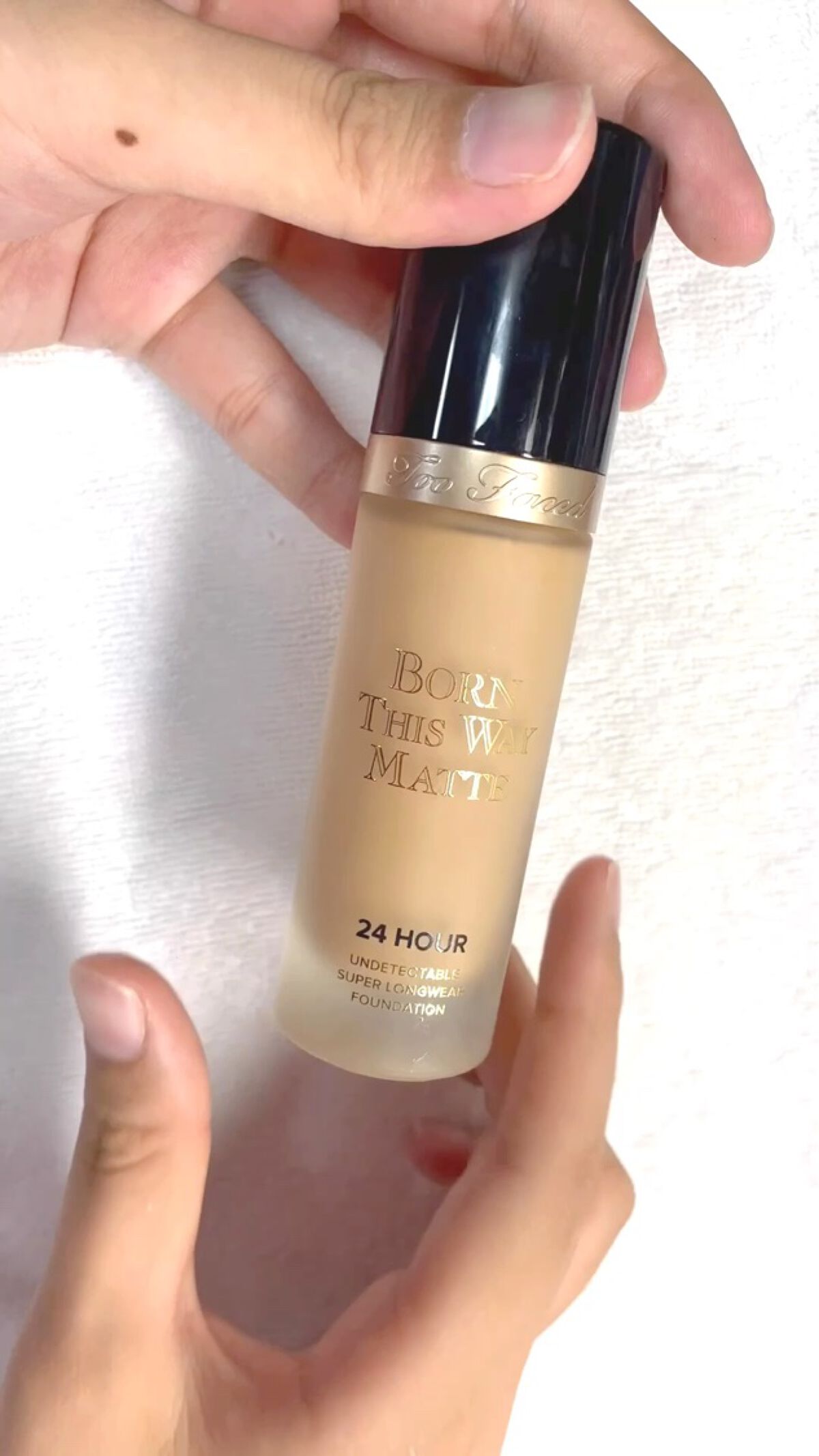 ボーン ディス ウェイ アンディテクタブル 24H マット ファンデーション/Too Faced/リキッドファンデーションの動画クチコミ2つ目