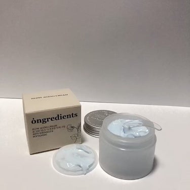 Slow Aging Cream /Ongredients/フェイスクリームを使ったクチコミ（3枚目）