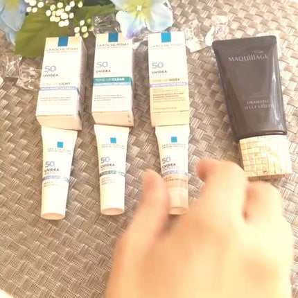 UVイデア XL プロテクショントーンアップ クリア/ラ ロッシュ ポゼ/化粧下地の人気ショート動画