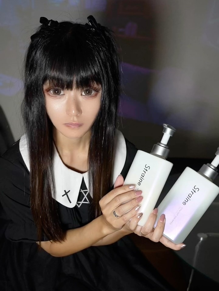 ストレートシャンプー/ストレートトリートメント ホワイトブロッサムの香り/Straine/市販シャンプーを使ったクチコミ（2枚目）