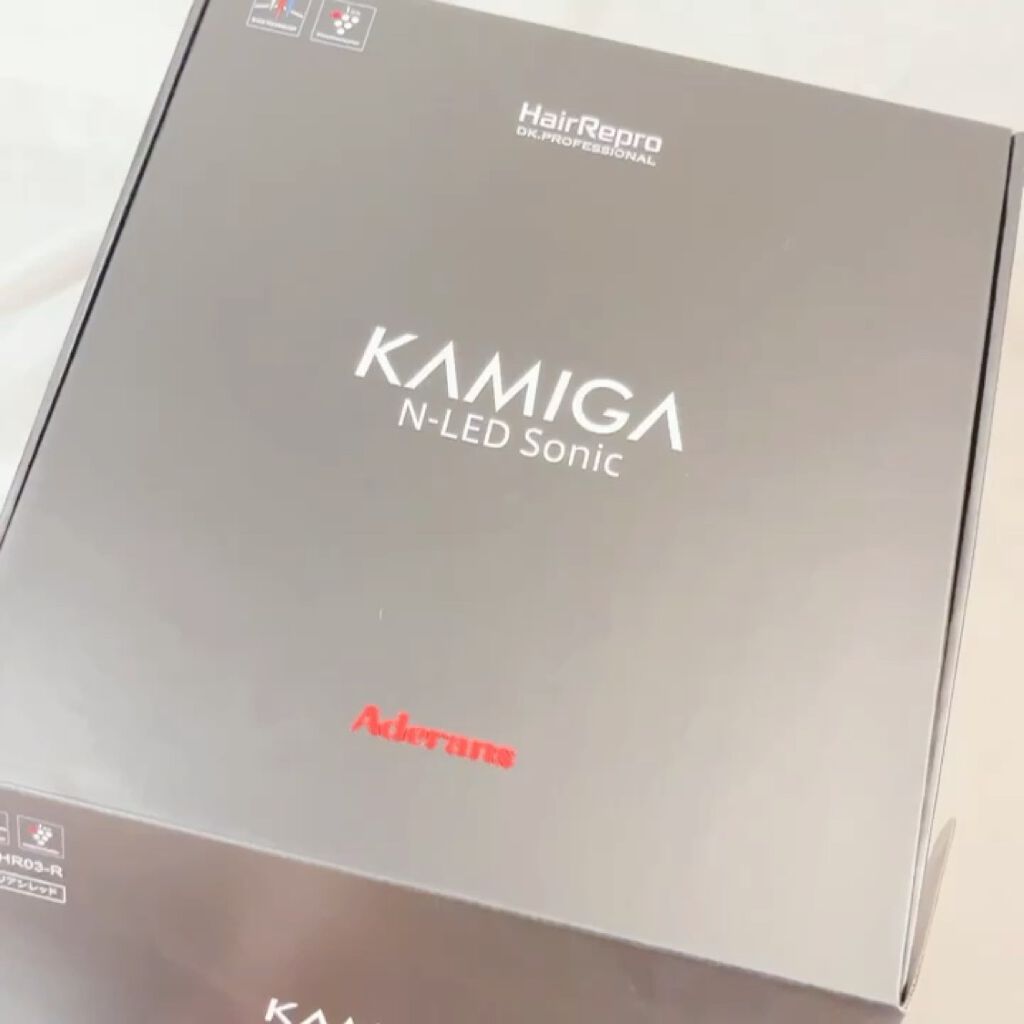 N-LED Sonic KAMIGA/アデランス/ドライヤーの動画クチコミ4つ目