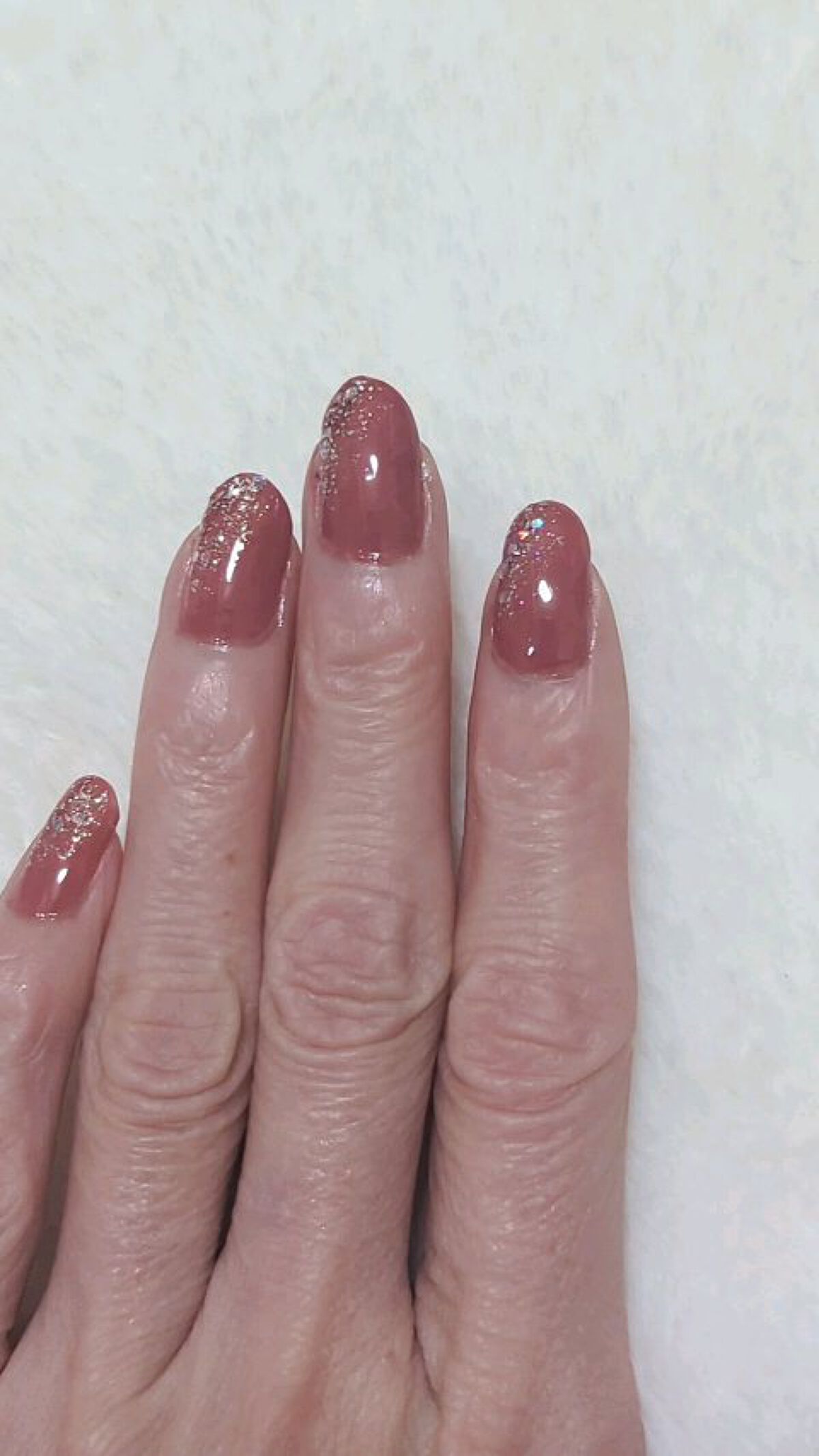 グリッタリーネイル/パラドゥ/マニキュアを使ったクチコミ（1枚目）