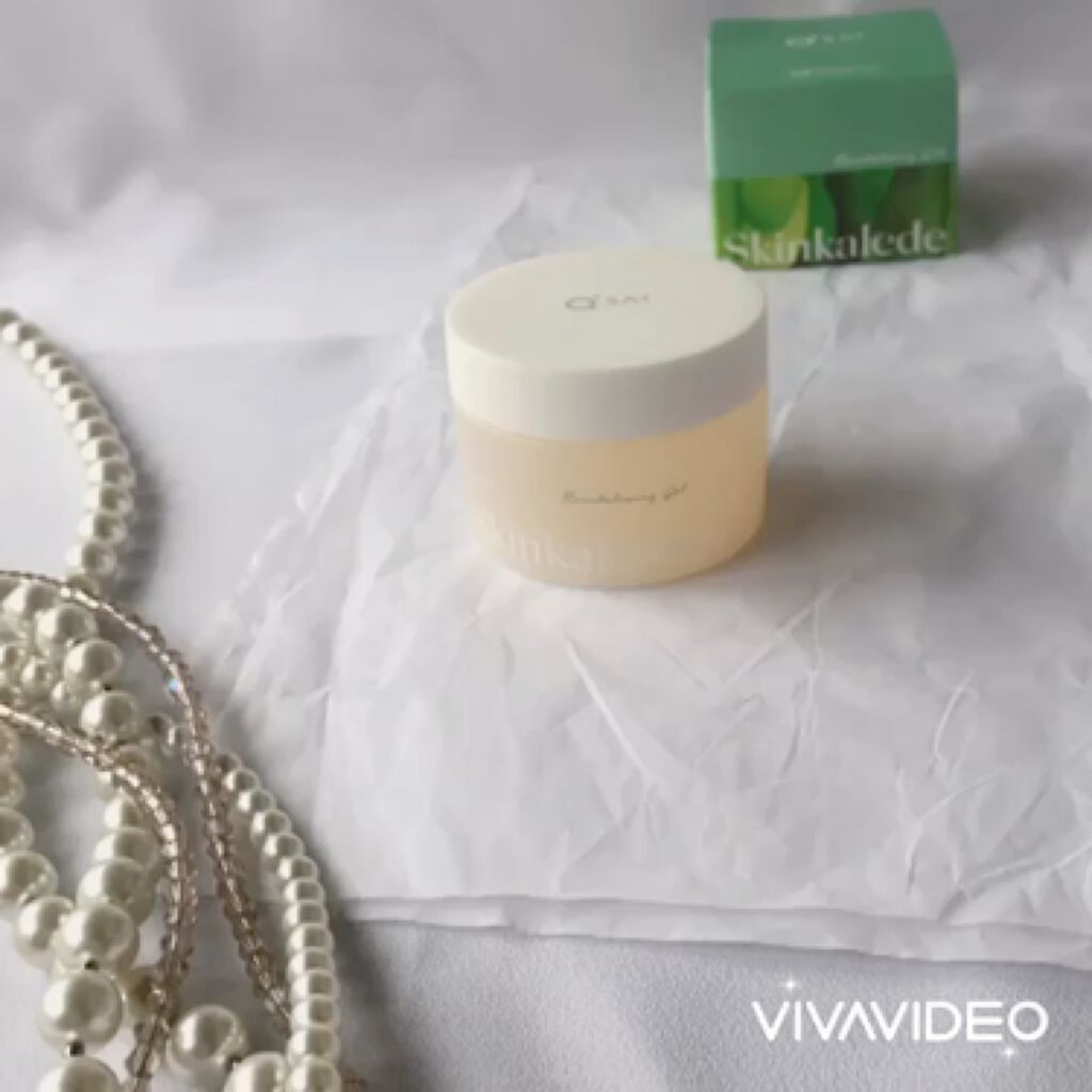 リバイタライジング濃密ジェル/スキンケールド/オールインワン化粧品の動画クチコミ4つ目