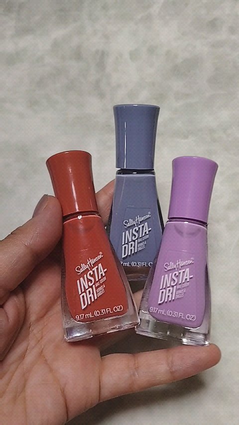 インスタドライ ネイルカラー/サリーハンセン/オールインワンネイルの動画クチコミ2つ目