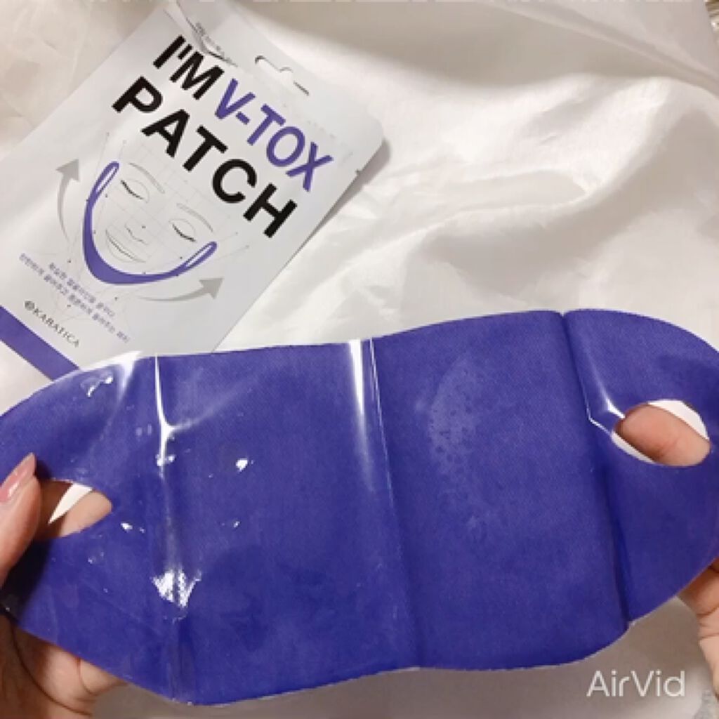 I’M V-TOX PATCH（アイム ブイトックス パッチ）/I'Mシリーズ/シートマスク・パックの動画クチコミ1つ目