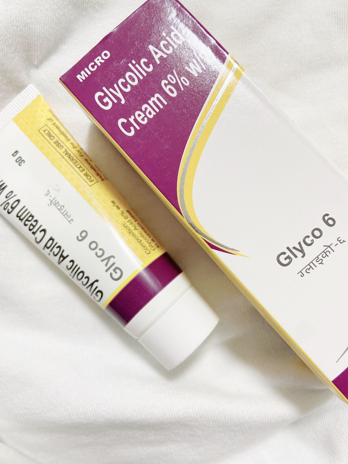 グライコ6クリーム/マイクロラボリミテッド/フェイスクリームを使ったクチコミ（1枚目）