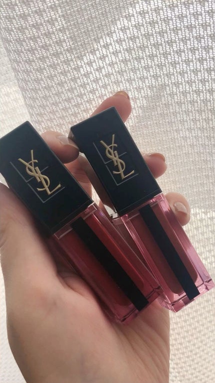 ルージュ ピュールクチュール ヴェルニ ウォーターステイン/YVES SAINT LAURENT BEAUTE/口紅の人気ショート動画