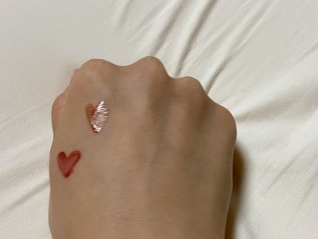 ジューシーラスティングティント/rom&nd/リップティントを使ったクチコミ（3枚目）