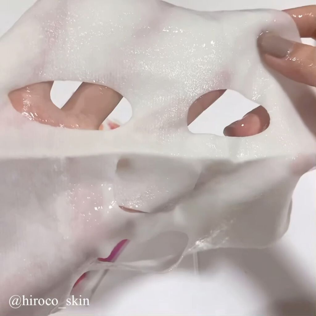 フェイシャルトリートメントマスク/mirari/シートマスク・パックの動画クチコミ5つ目