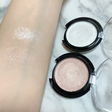 UR GLAM バウンシーハイライター/U R GLAM/パウダーハイライトを使ったクチコミ（2枚目）