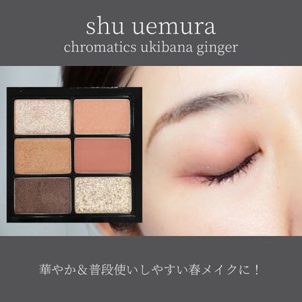 クロマティックス ウキバナジンジャー/shu uemura/アイシャドウパレットの人気ショート動画