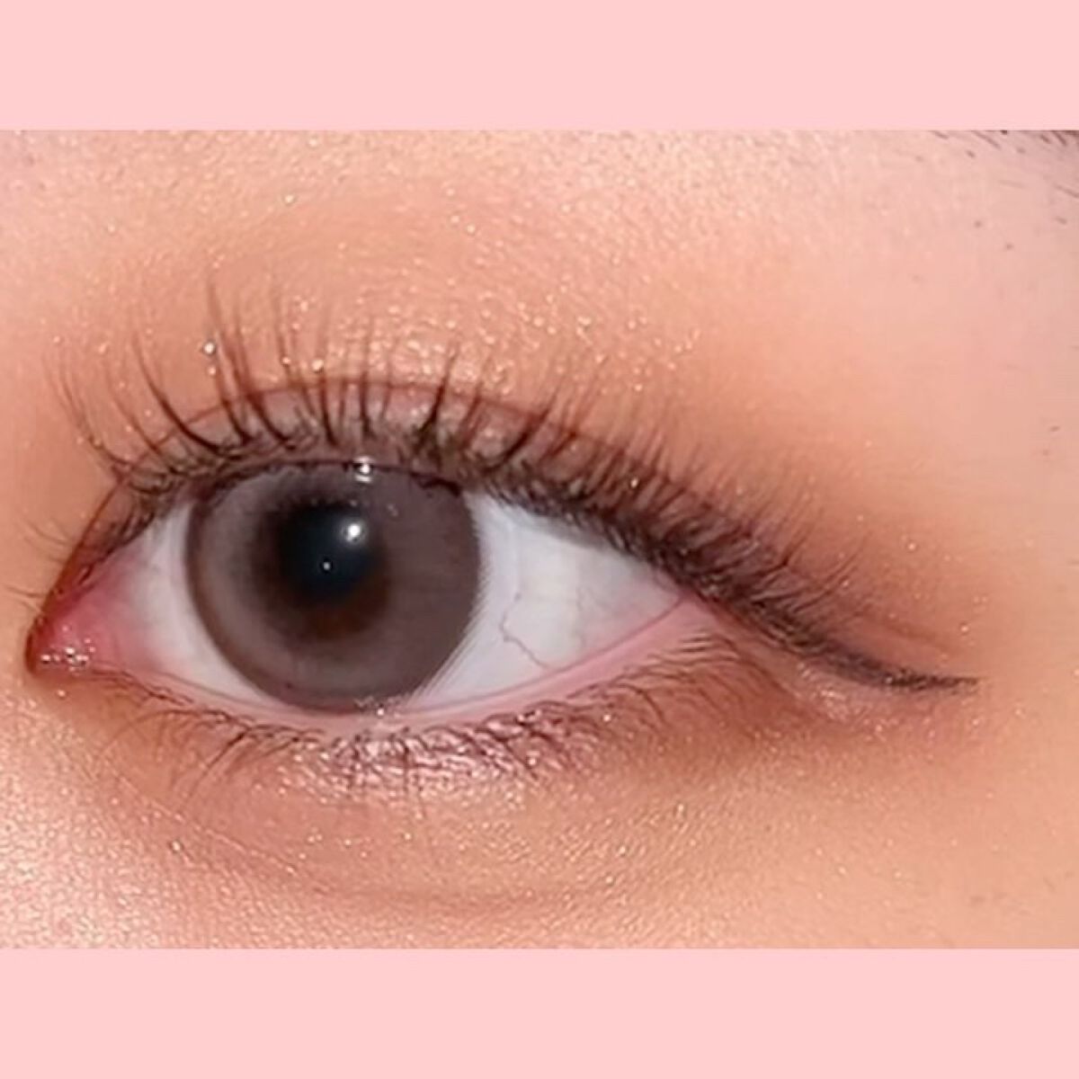 chuuLENS Milk&Tea 1day/chuu LENS/ワンデー（１DAY）カラコンを使ったクチコミ（3枚目）