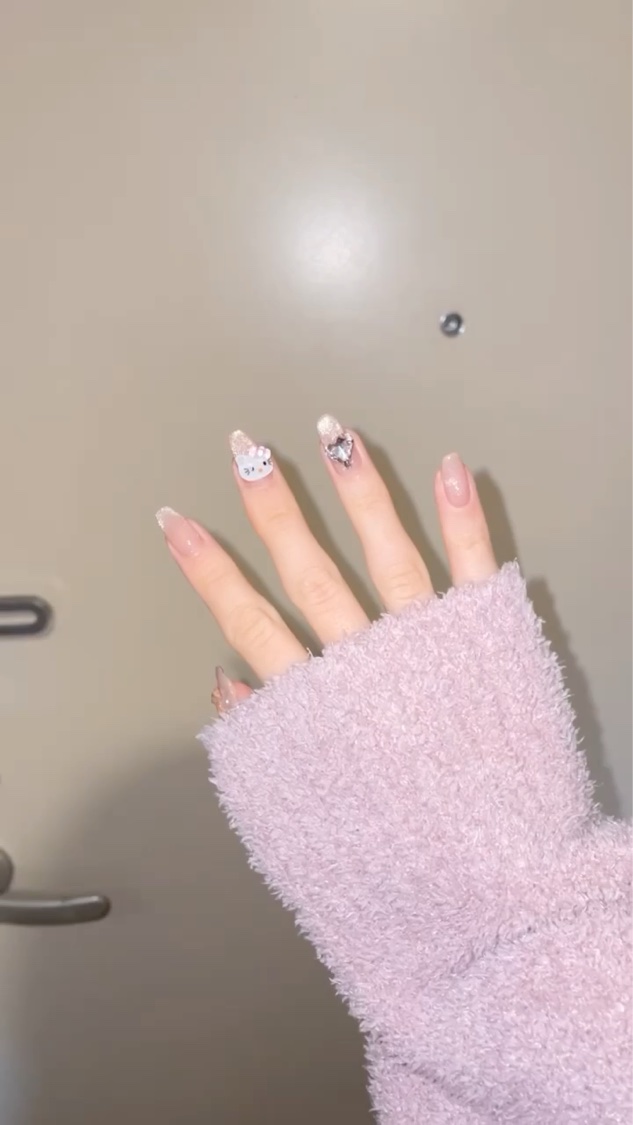 ジェルネイル（ライト対応）/セリア/ジェルネイルを使ったクチコミ（3枚目）