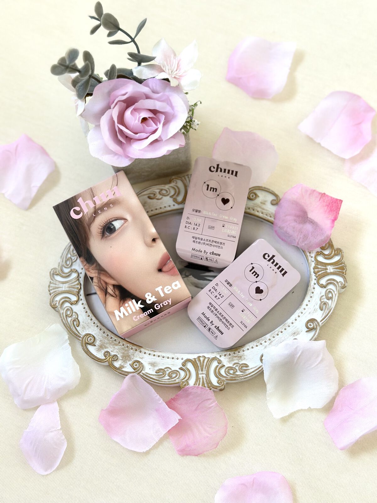 chuuLENS Milk&Tea 1day/chuu LENS/ワンデー（１DAY）カラコンの人気ショート動画