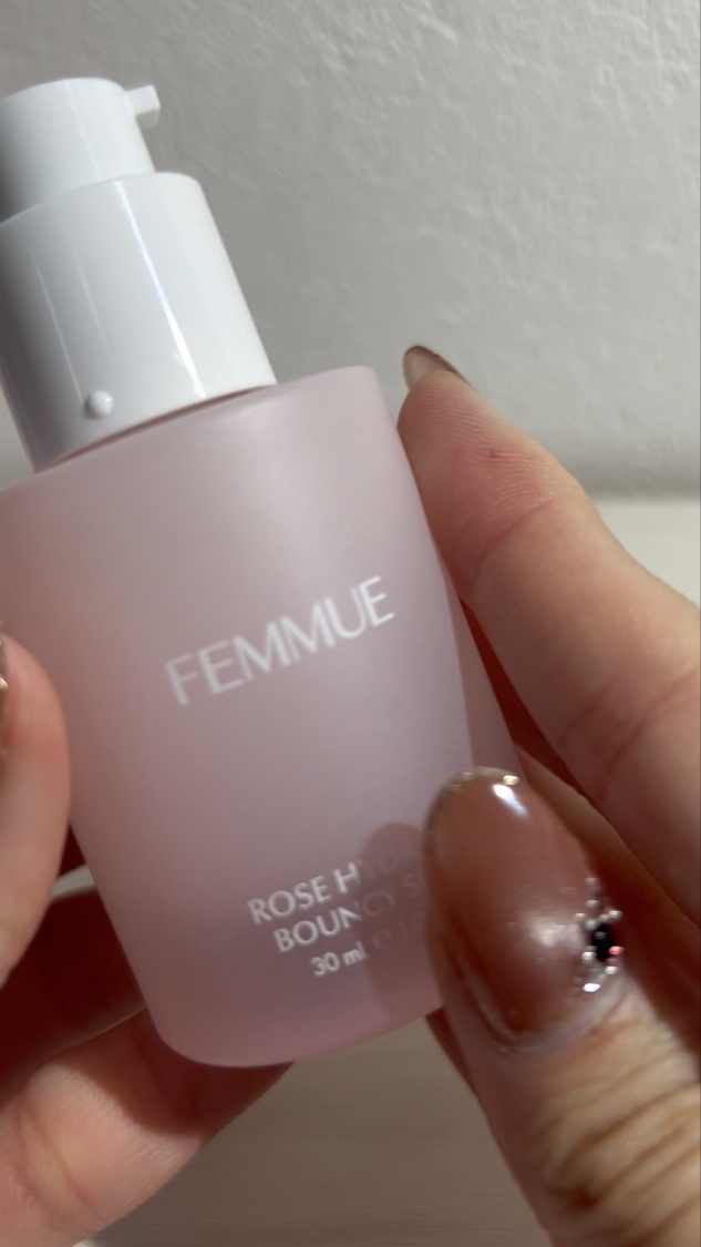 ローズ バウンシーセラム/FEMMUE/美容液の動画クチコミ5つ目