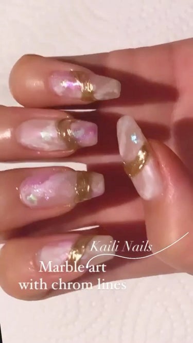 ミラーアートネイル

instagram❀@kailinails
#ミラーネイル#アイシングジェル#マーブルネイル#春ネイル#セルフネイル