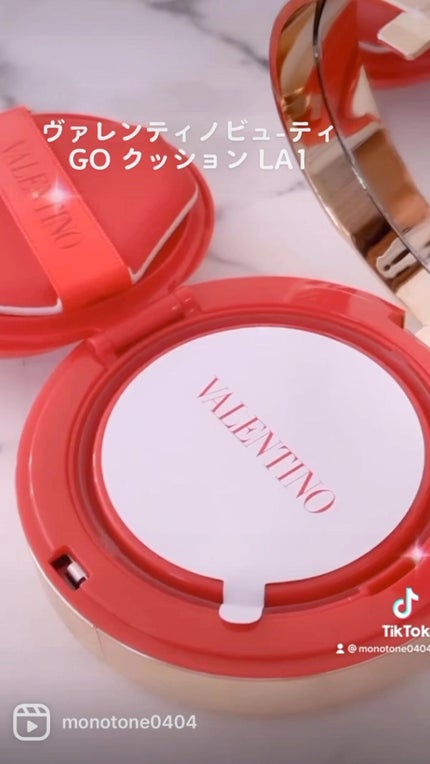 GO クッション/ヴァレンティノ ビューティ/クッションファンデーションを使ったクチコミ(1枚目)