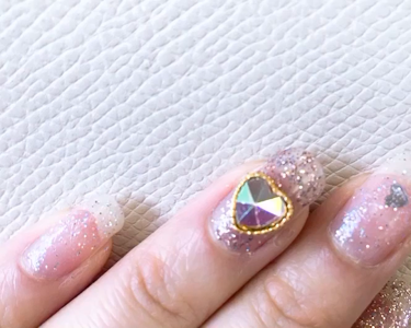 ネイルシール/セリア/ネイルシールを使ったクチコミ（2枚目）