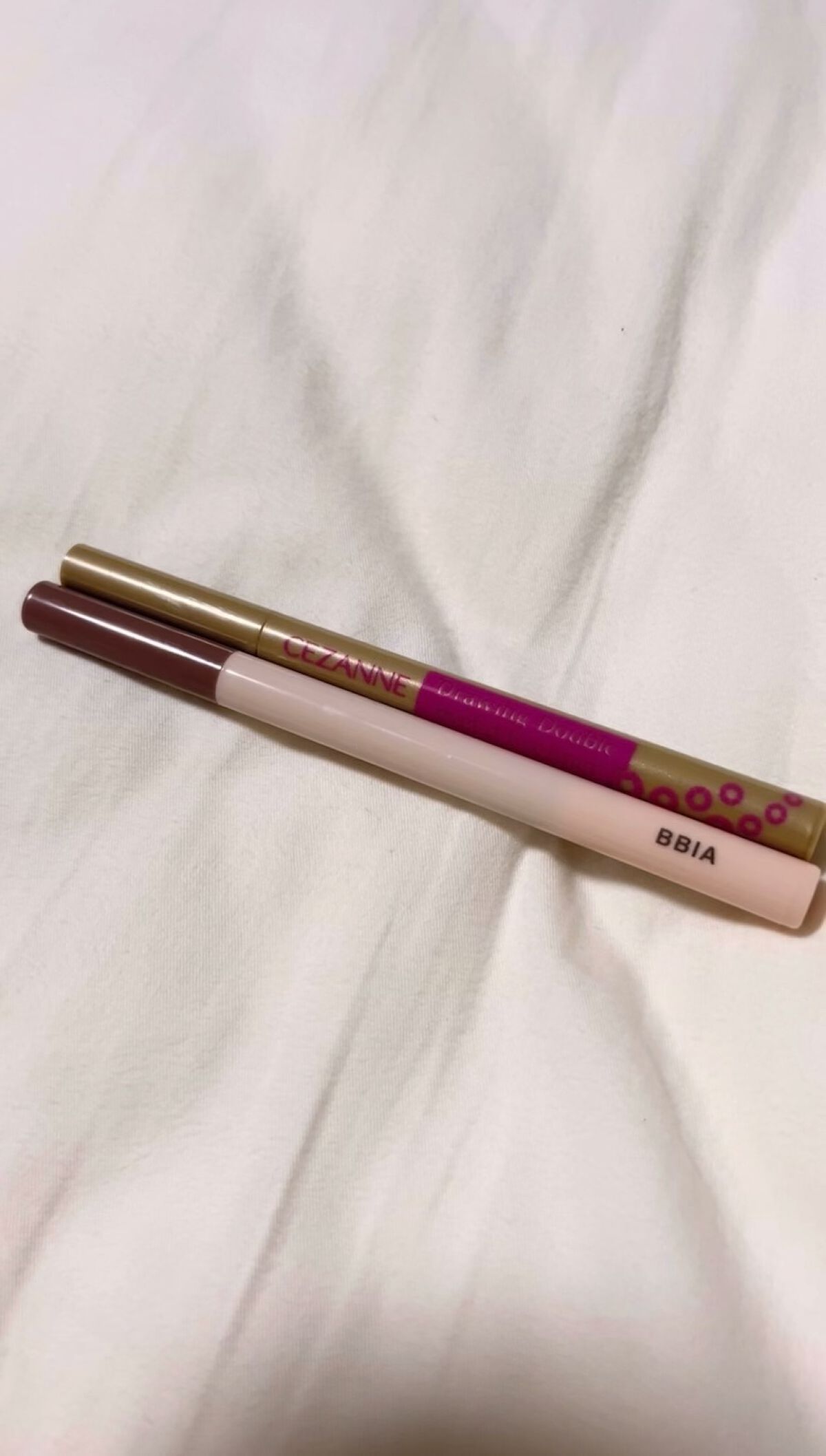 描くふたえアイライナー/CEZANNE/リキッドアイライナーを使ったクチコミ（1枚目）