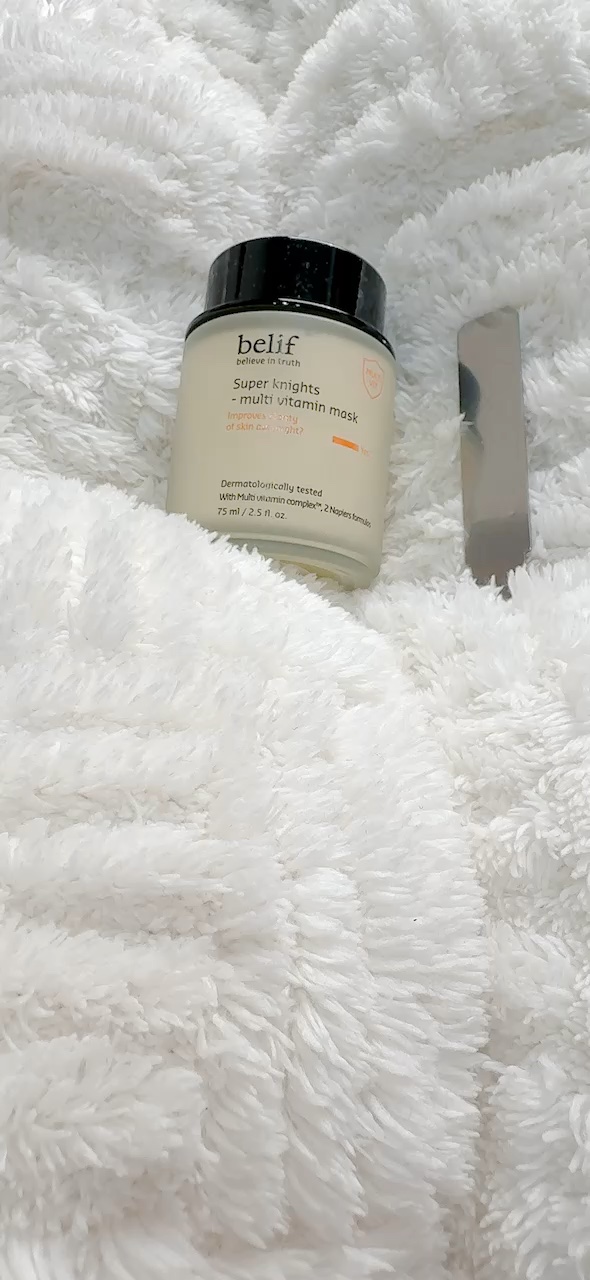 スーパーナイツ ビタミンマスク/belif/フェイスクリームの動画クチコミ3つ目