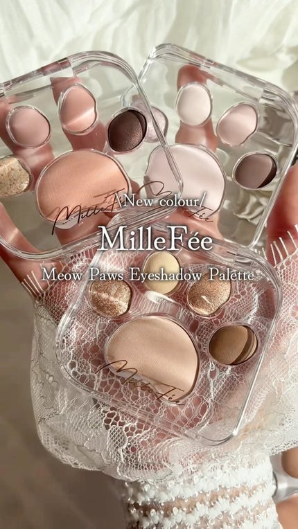 ミャオパウズアイシャドウパレット/MilleFée/アイシャドウパレットを使ったクチコミ(1枚目)