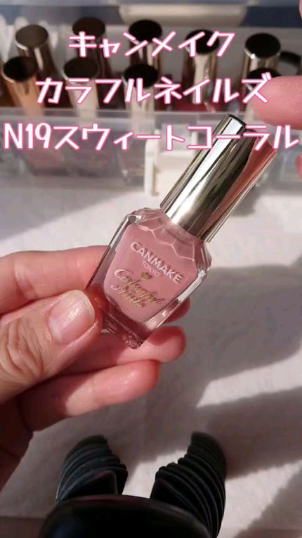 カラフルネイルズ/キャンメイク/マニキュアの人気ショート動画