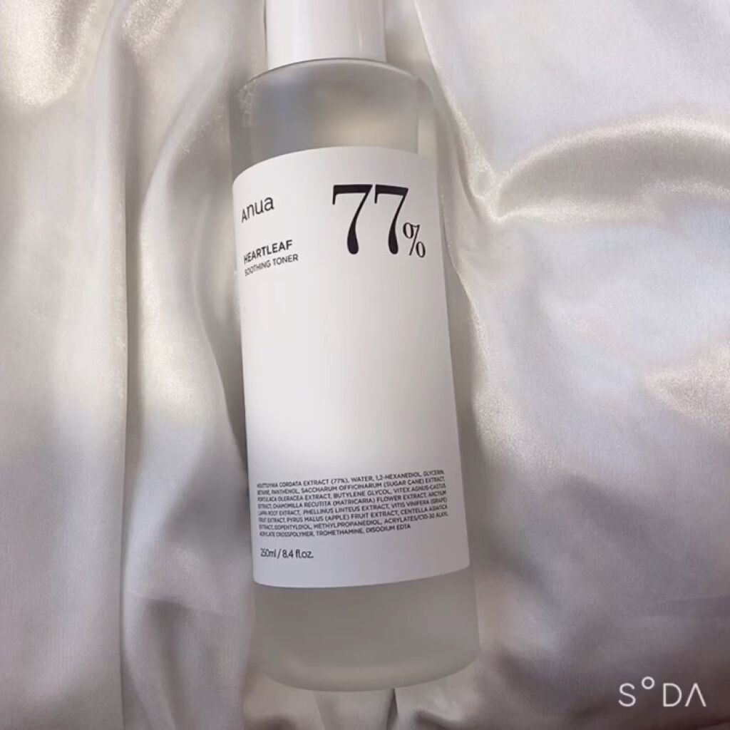 ドクダミ 77 スージングトナー/Anua/化粧水を使ったクチコミ（3枚目）