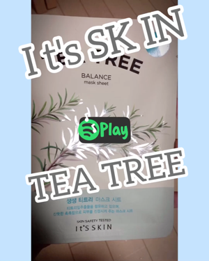 It's skin MASK SHEETのクチコミ「#It's Skin The Fresh Mask Sheet TEA TREE
#皮脂調整
.....」（2枚目）